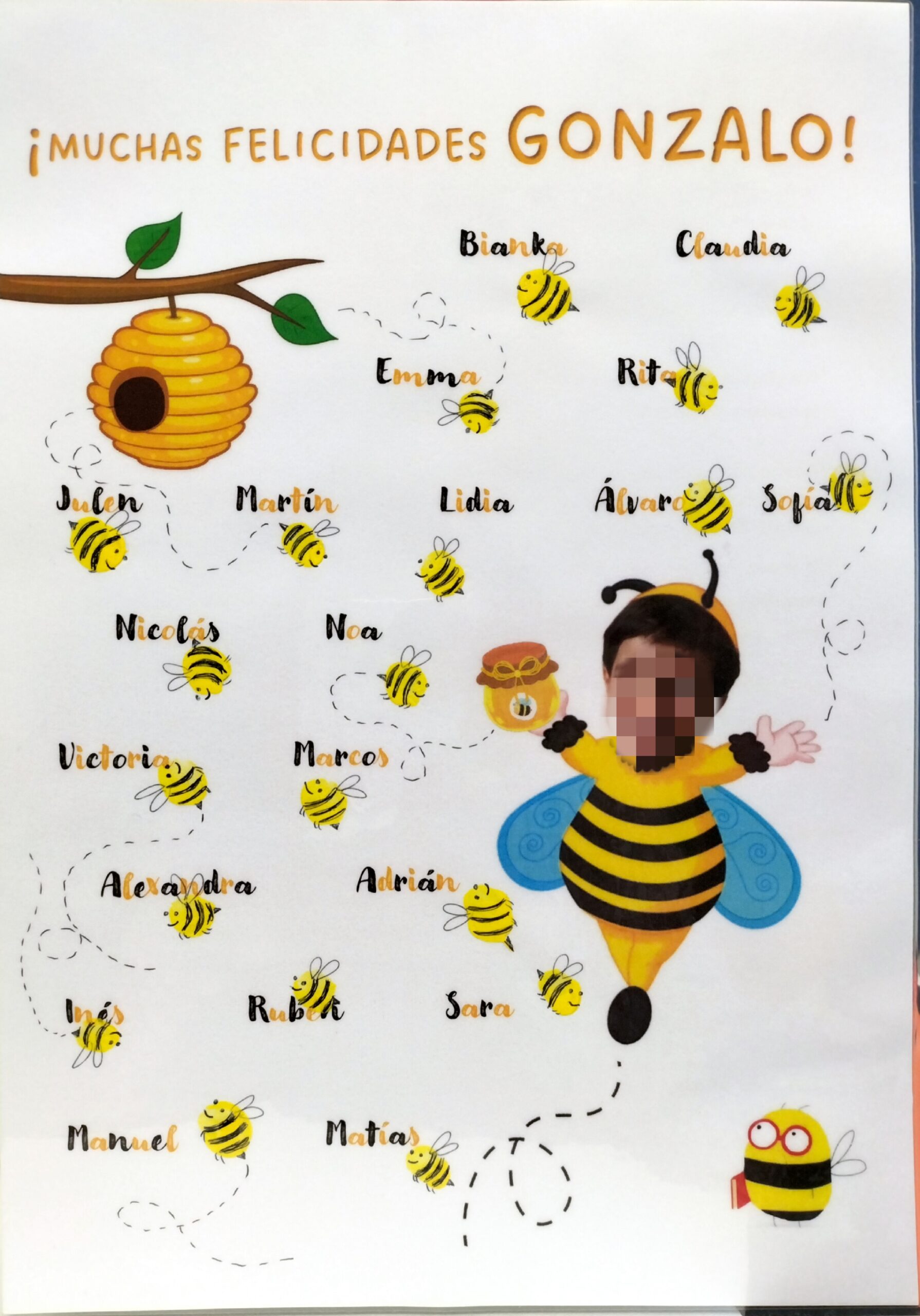 Figura 6. Felicitación de cumpleaños realizada con PhotoRoom.