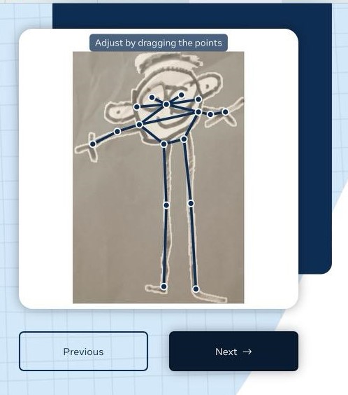 Ilustración 9. Animated Drawings. Dibujo infantil. Ilustración 9. Animated Drawings. Dibujo infantil.