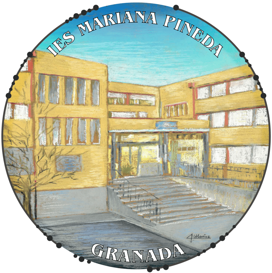 Logo IES Mariana Pineda. Granada 