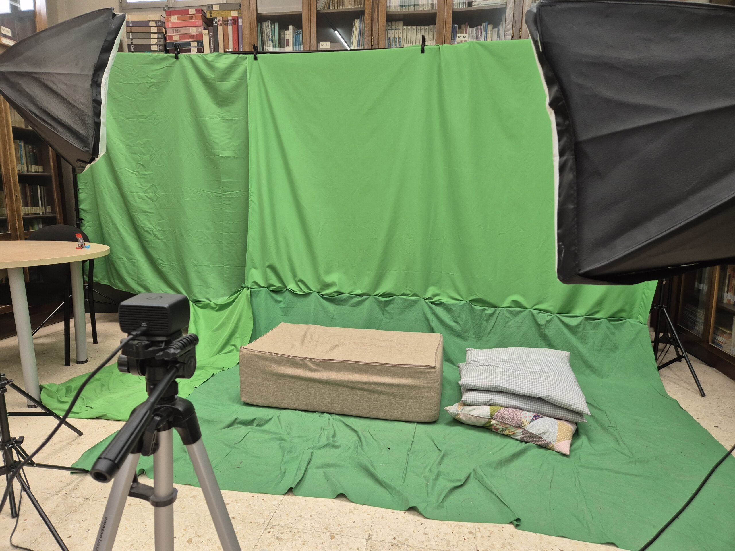 Espacio en el que realizamos las grabaciones. Espacio en el que realizamos las grabaciones.