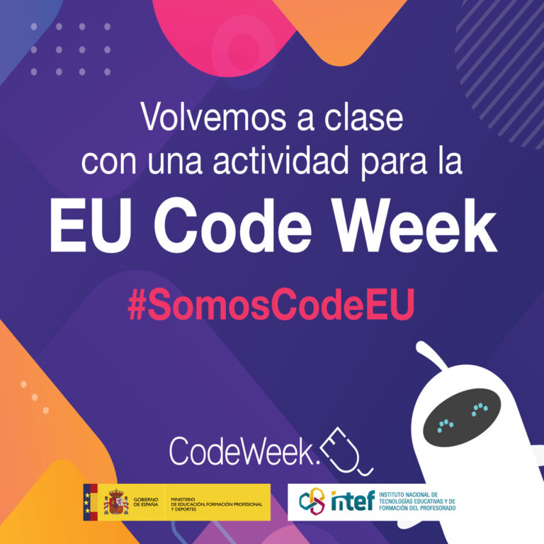 NOOC: «Volvemos a clase con una actividad para la EU Code Week»