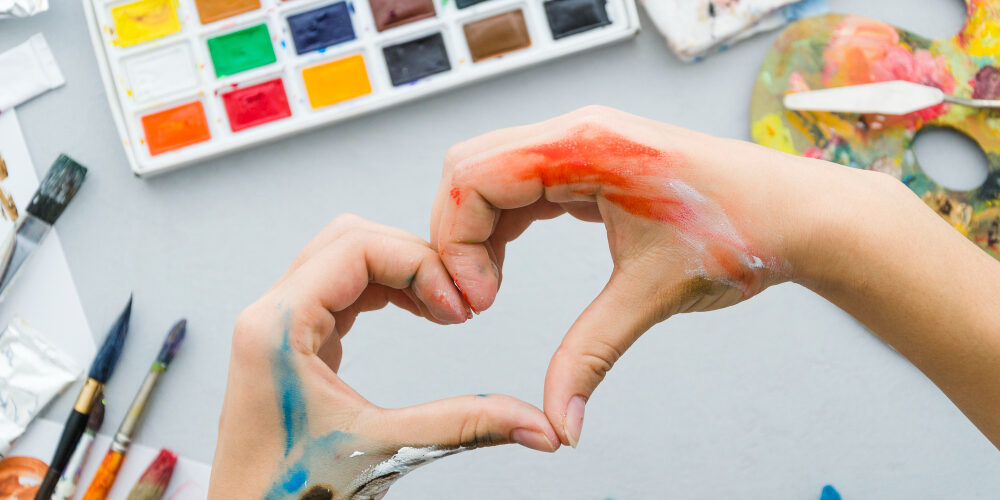Imagen de Colores que expresan: emociones con pintura