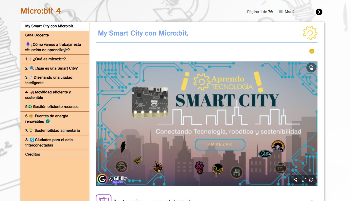 REA de partida para el alumnado 