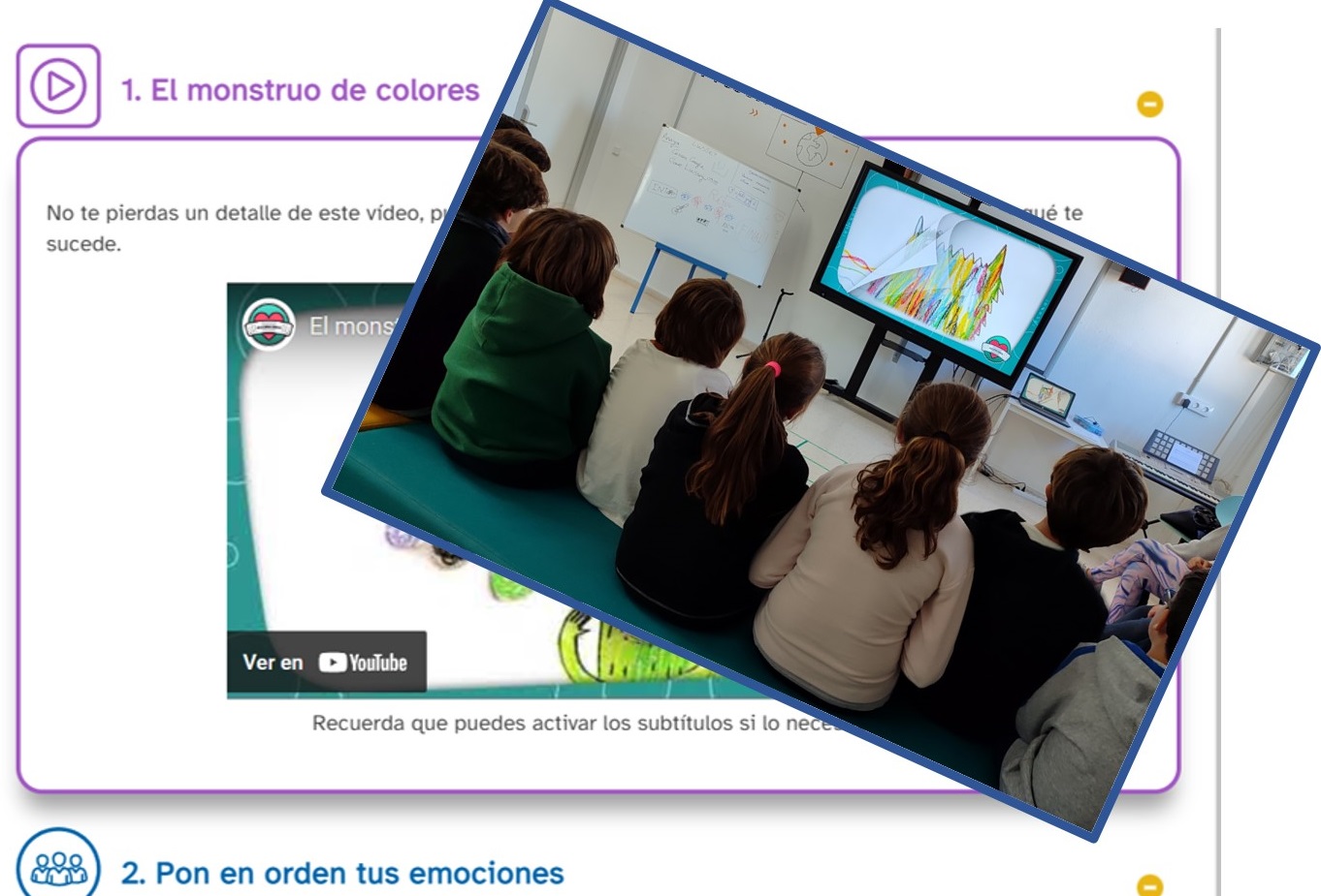 Paso 2. Activar: “Emociónate” Paso 2. Activar: “Emociónate”