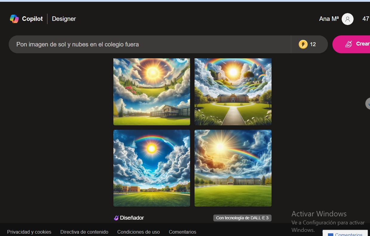 Creando imágenes con IA Creando imágenes con IA