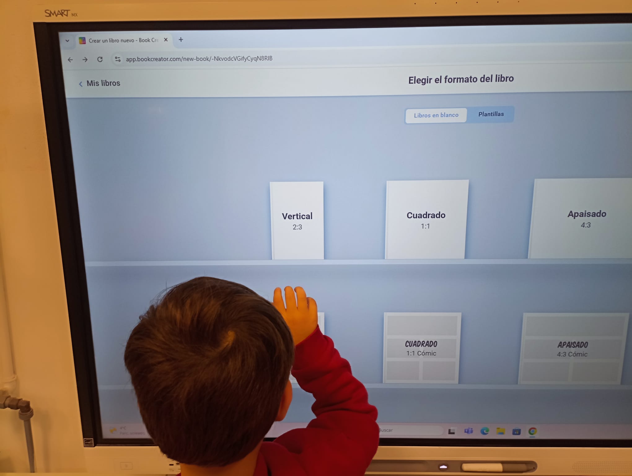 Eligiendo la plantilla Eligiendo la plantilla
