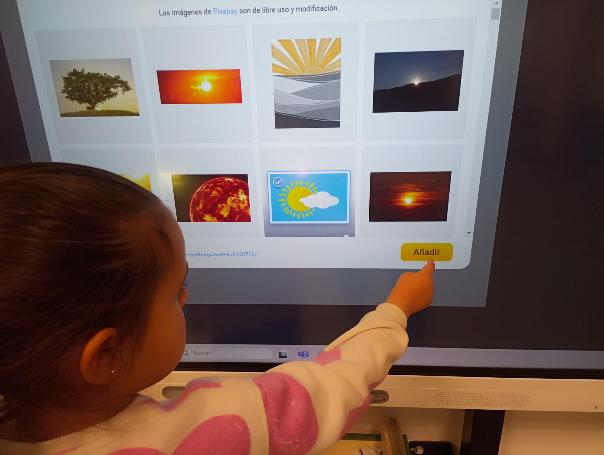 Insertando la imagen Insertando la imagen