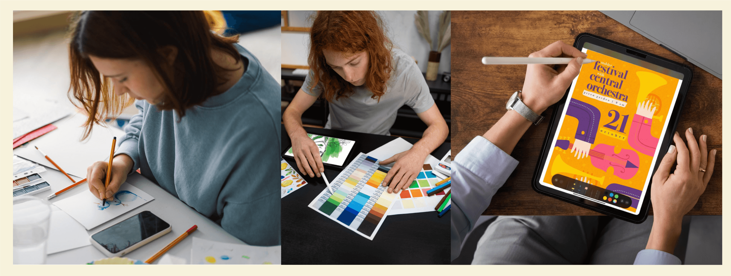 Imagen de Diseñar carteles y piezas gráficas significativas