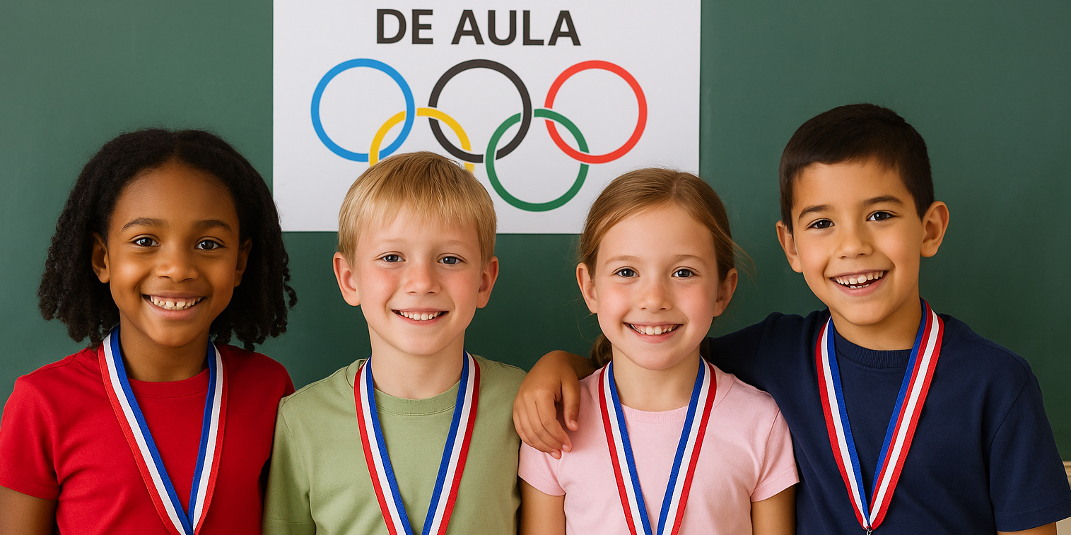 Imagen de Las Olimpiadas de aula: ganas algo más que una medalla
