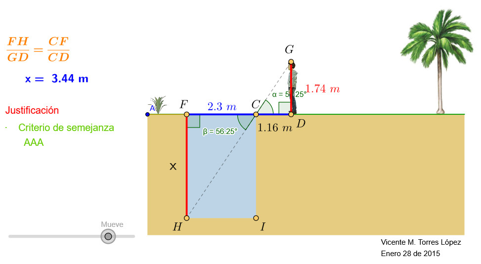 Imagen de Cálculo de la profundidad de una piscina