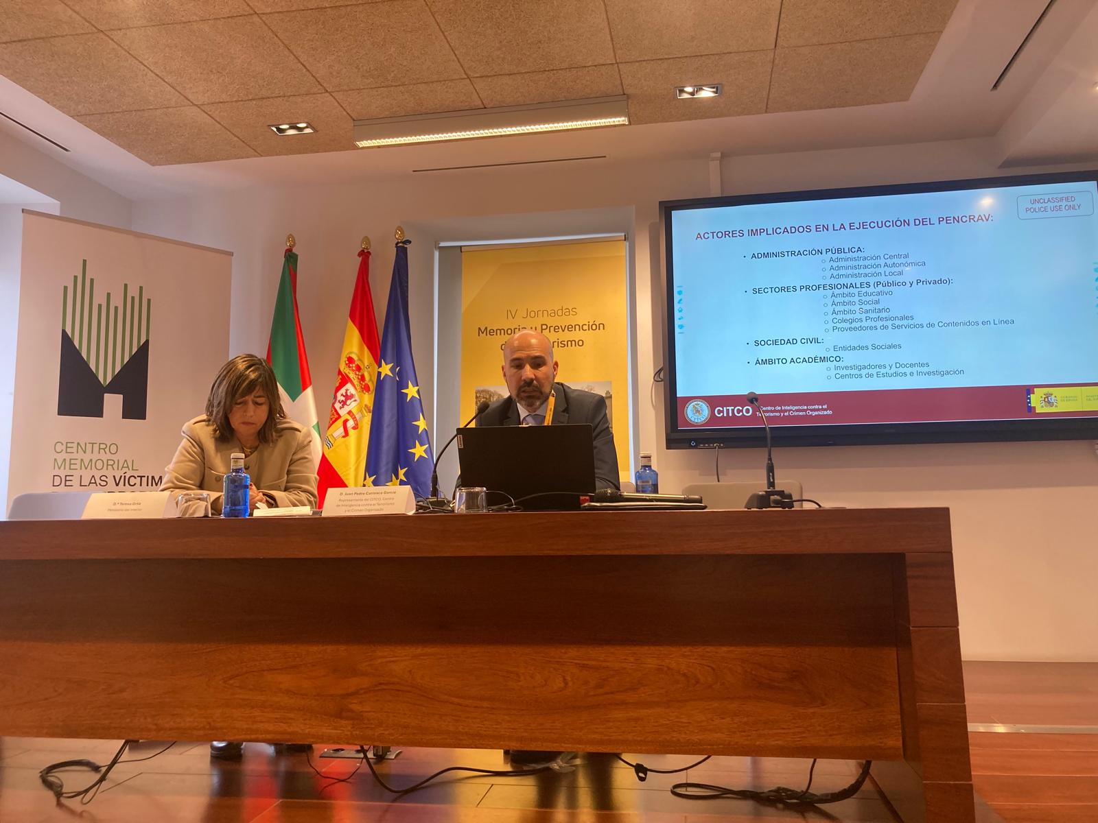 IV Jornadas «Memoria y Prevención del terrorismo»