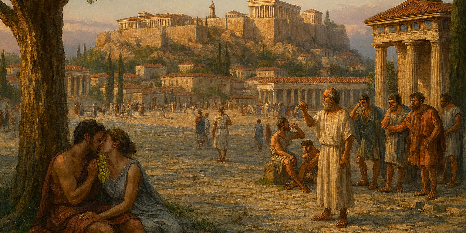 Imagen de La democracia ateniense: historia y vocabulario