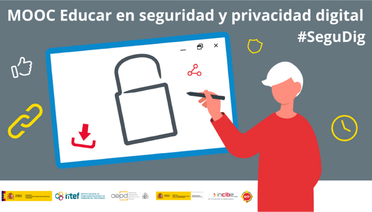 Comienza la 4ª edición del MOOC Educar en seguridad y privacidad digital