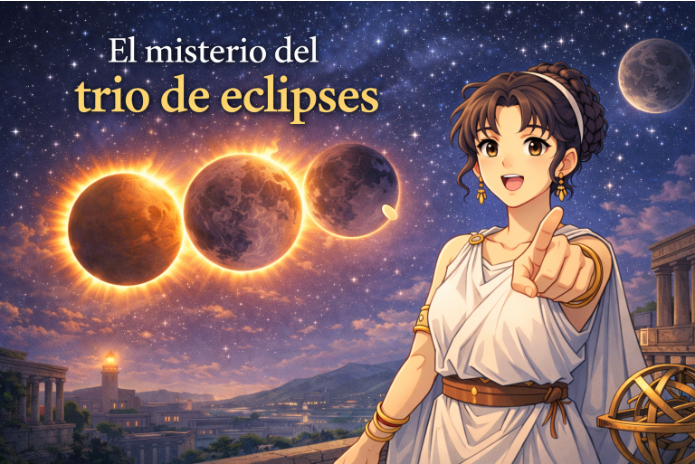 Imagen de El misterio del trío de eclipses
