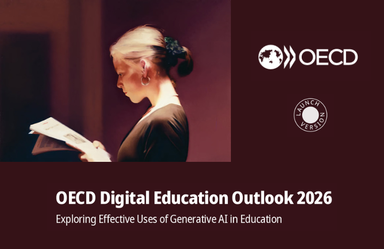 La OCDE presenta el informe Digital Education Outlook 2026 sobre IA generativa y educación