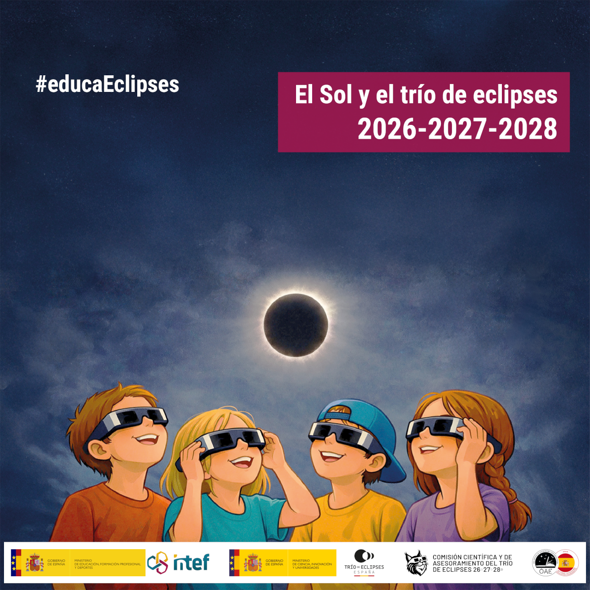 MOOC: «El Sol y el trío de eclipses 2026-2027-2028»