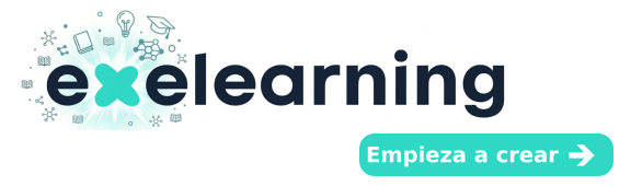 Exelearning online. Empieza a crear