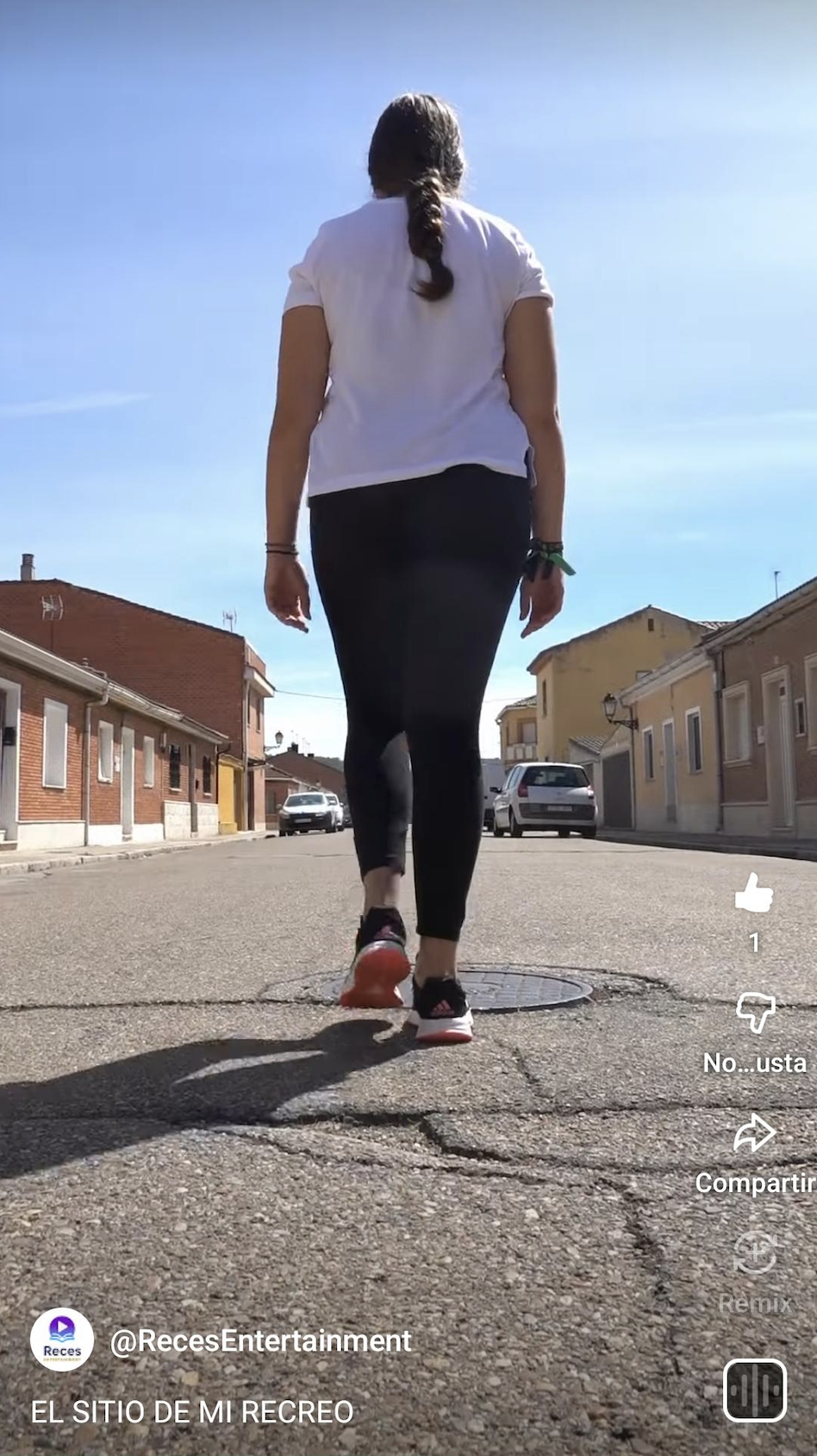 Fotograma del vídeo “El sitio de mi recreo” grabado a primeros de septiembre y ganador del segundo premio en el XVI Concurso Juventud de Castilla y León. Fotograma del vídeo “El sitio de mi recreo” grabado a primeros de septiembre y ganador del segundo premio en el XVI Concurso Juventud de Castilla y León.