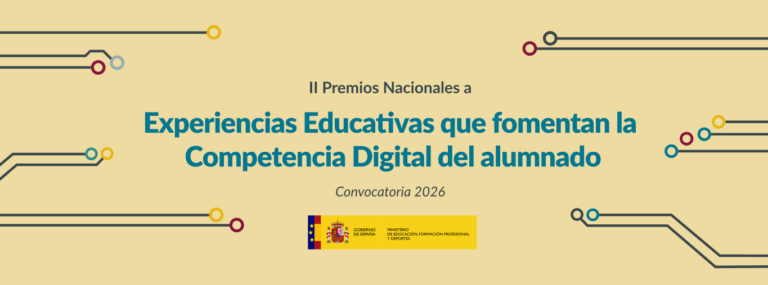 El MEFPD convoca los II Premios Nacionales a Experiencias Educativas que fomentan la Competencia Digital del alumnado