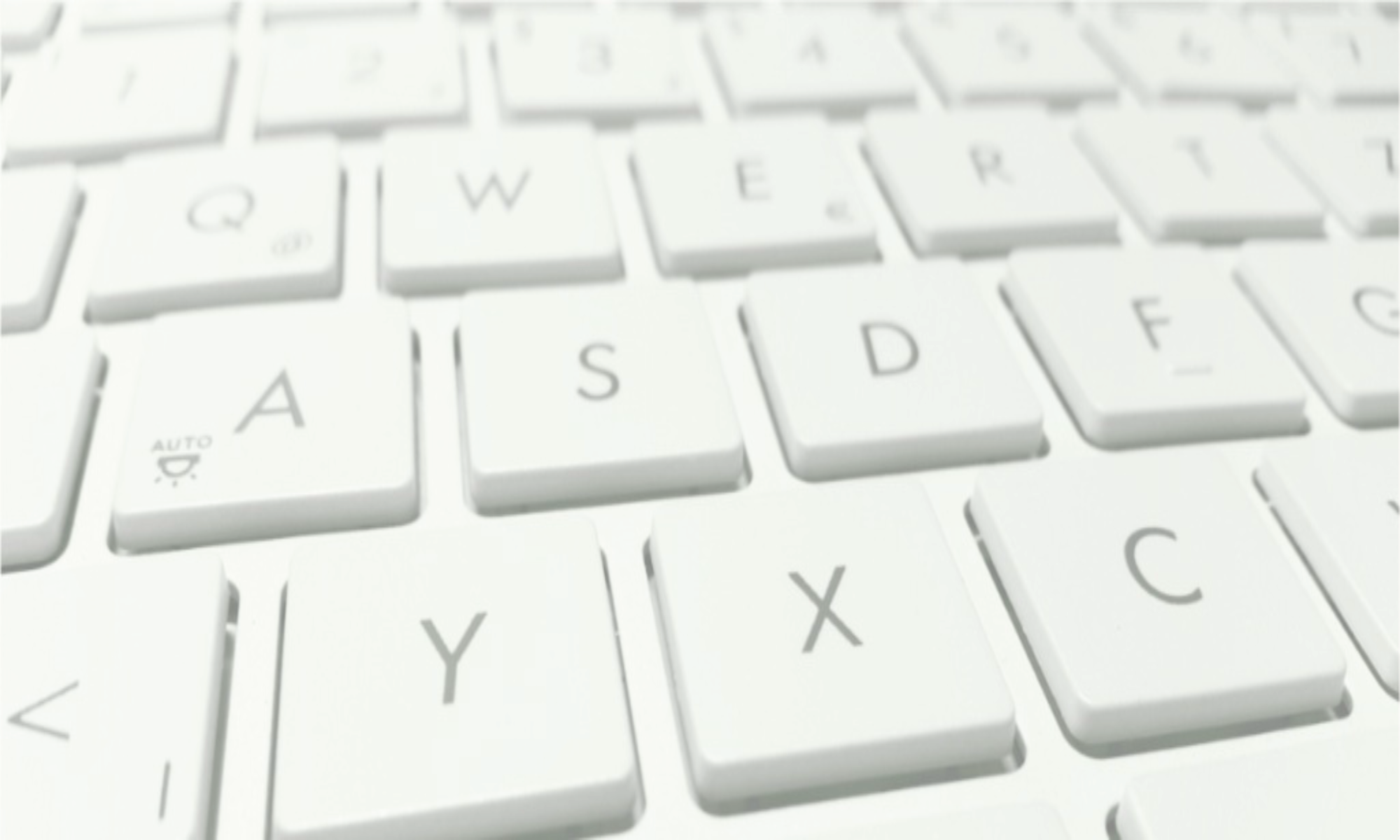 Imagen decorativa de un teclado de portátil