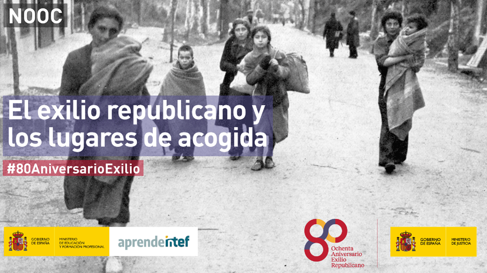 Banner El exilio republicano