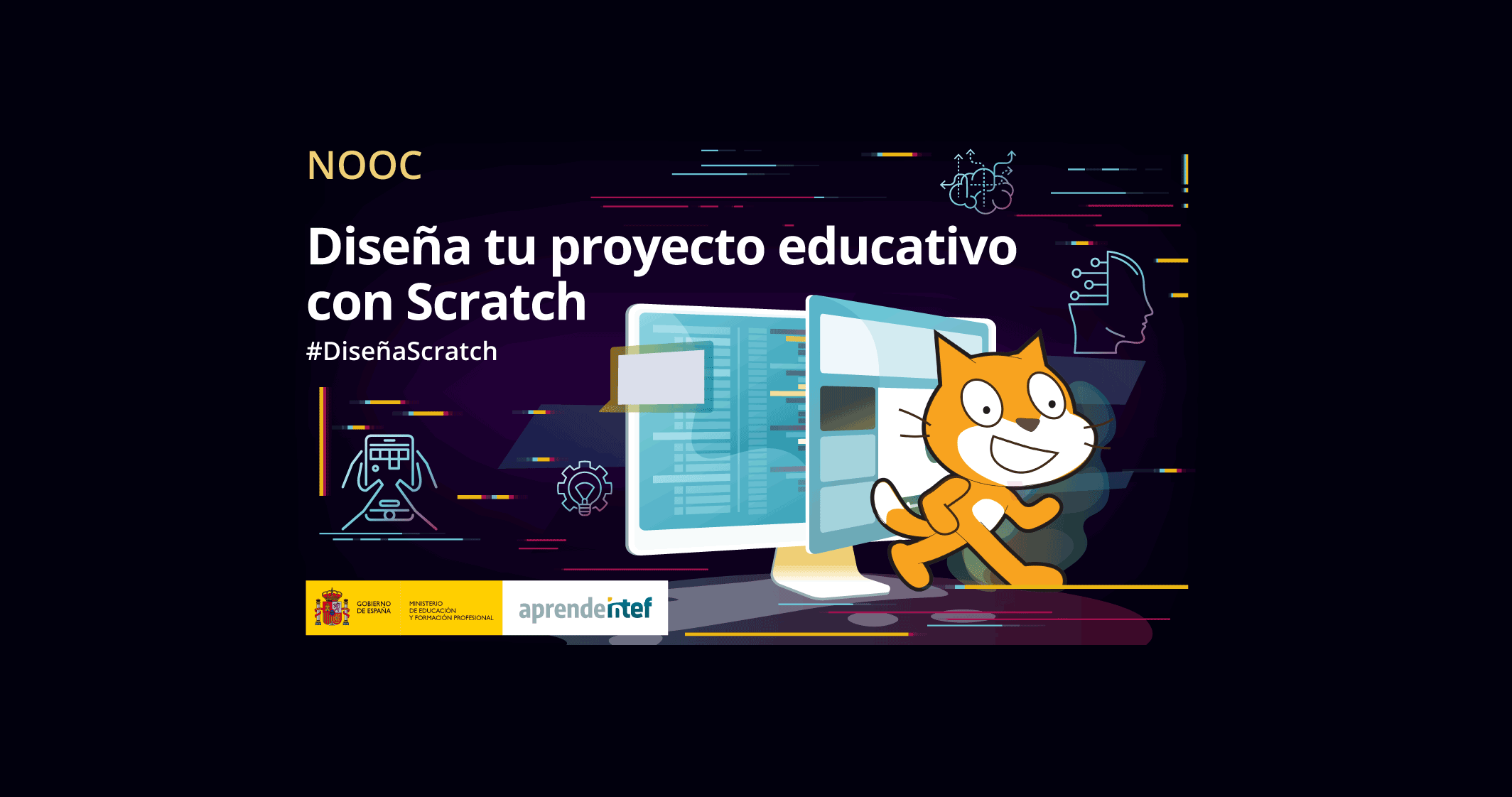 Evento en directo del NOOC «Diseña tu proyecto educativo con Scratch».
