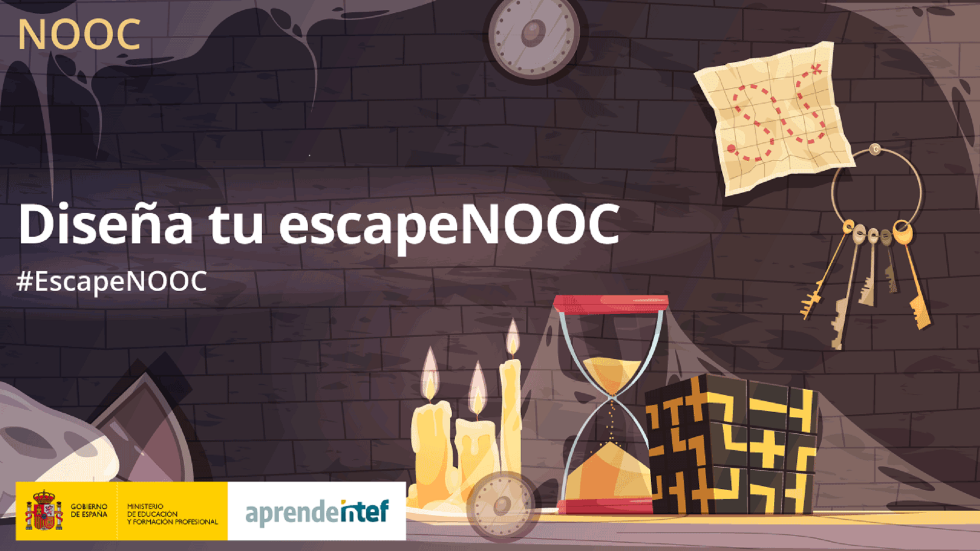 ¿Te gusta jugar? ¿Quieres aprender a diseñar un escape room educativo para tu aula? !!Este es tu momento!!
