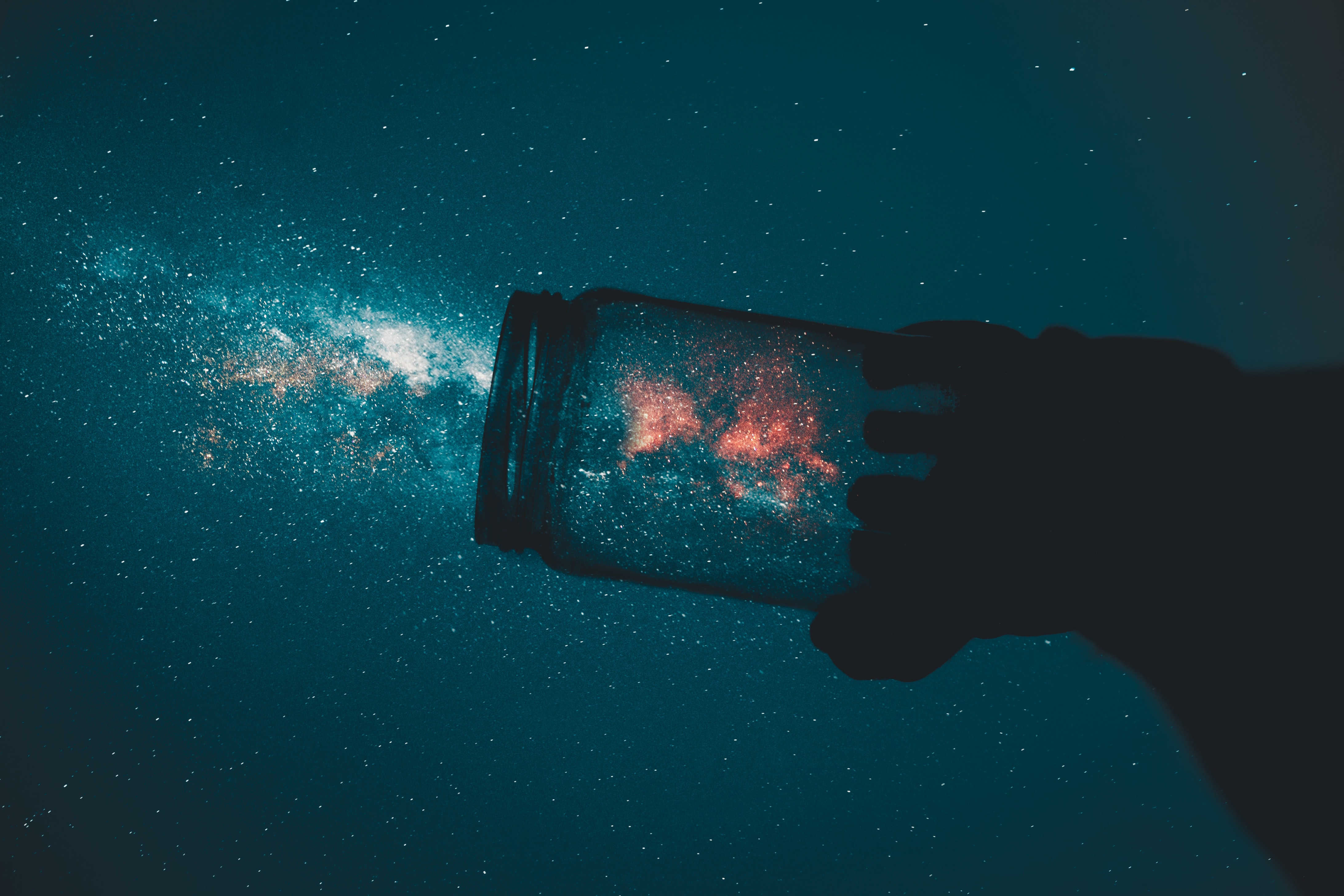 Galaxia en un bote
