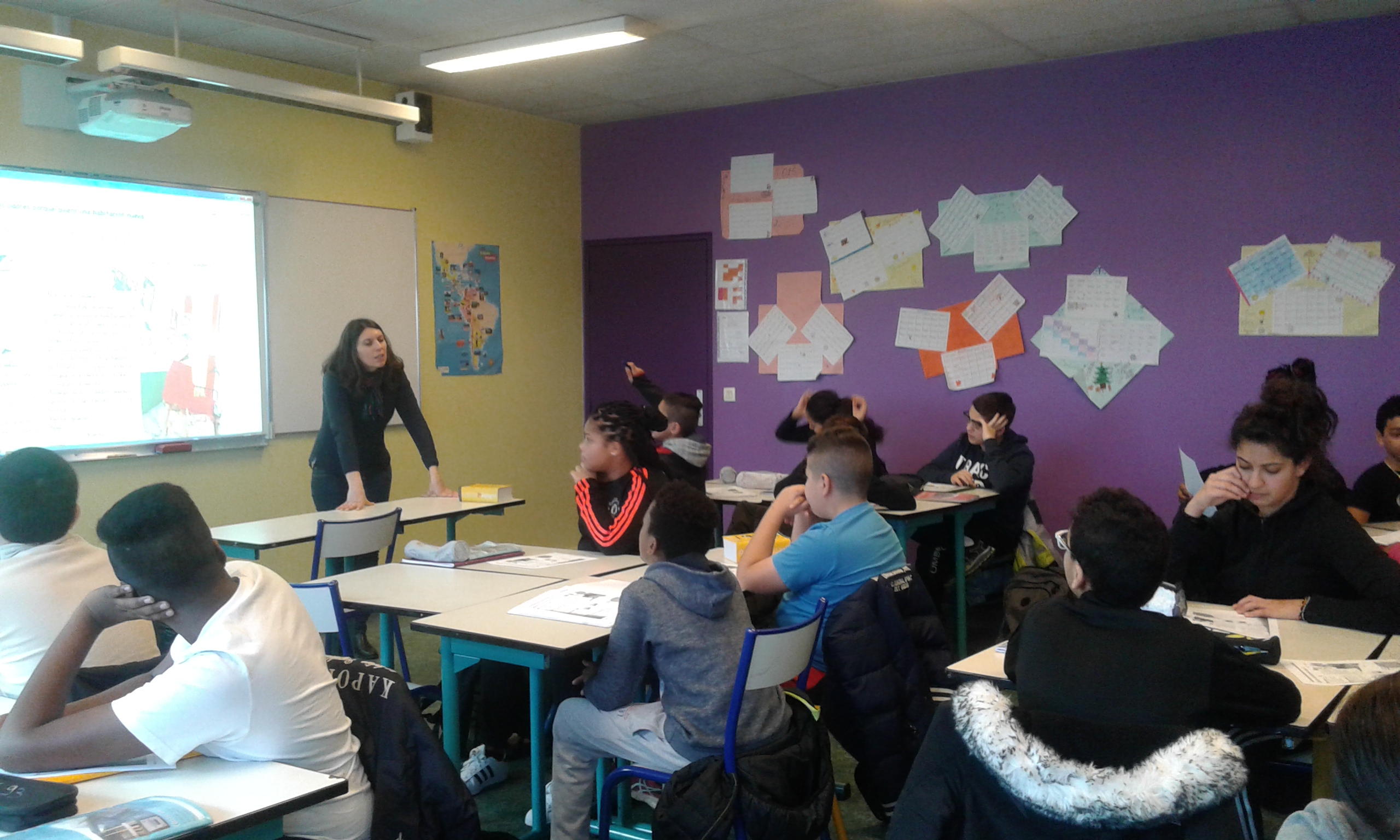 Collège  “Aimé et Eugénie Cotton”, Le Blanc Mesnil, Francia.