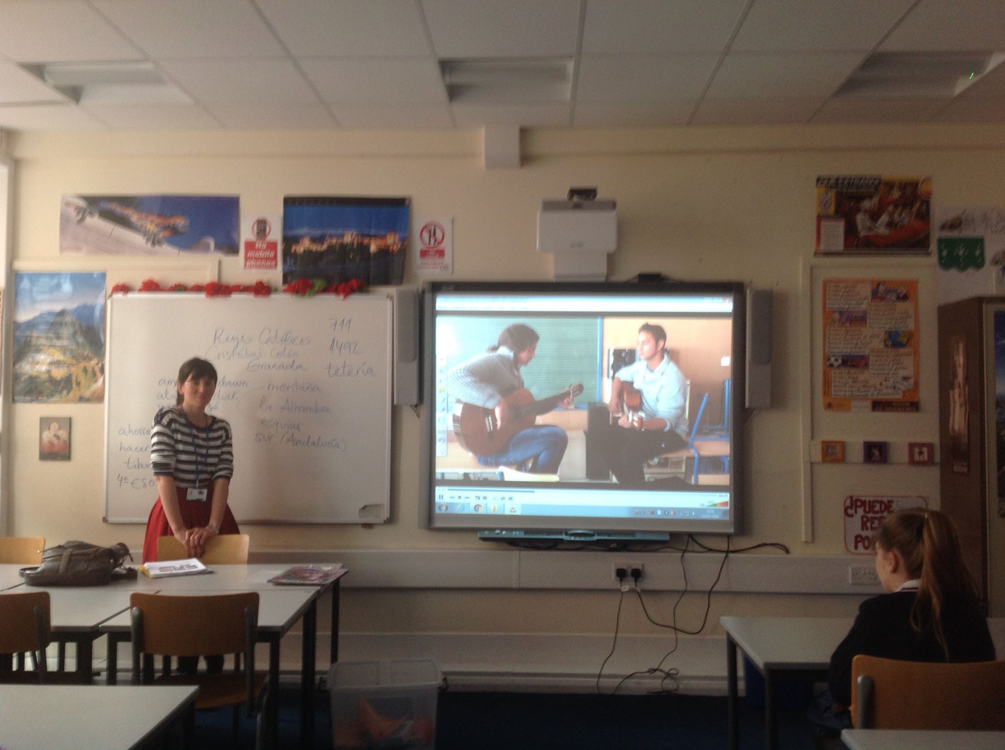 Estancia profesional en el James Allen’s Girls’ School, en Londres.