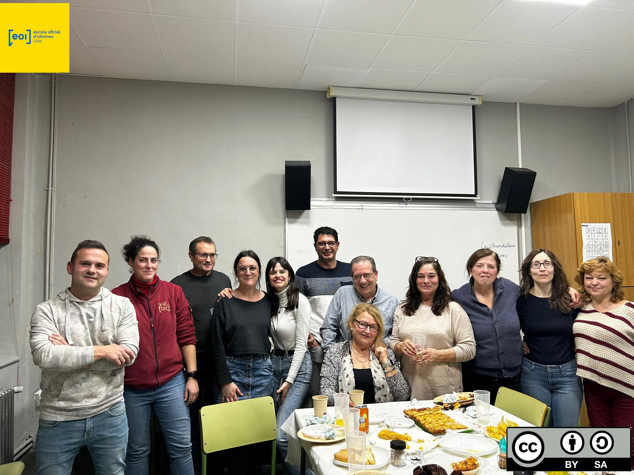 ESTANCIAS PROFESIONAL DE LA PROFESORA VANESSA BRIGITTE MARIE MORIN  EN LA EOI DE UTIEL.