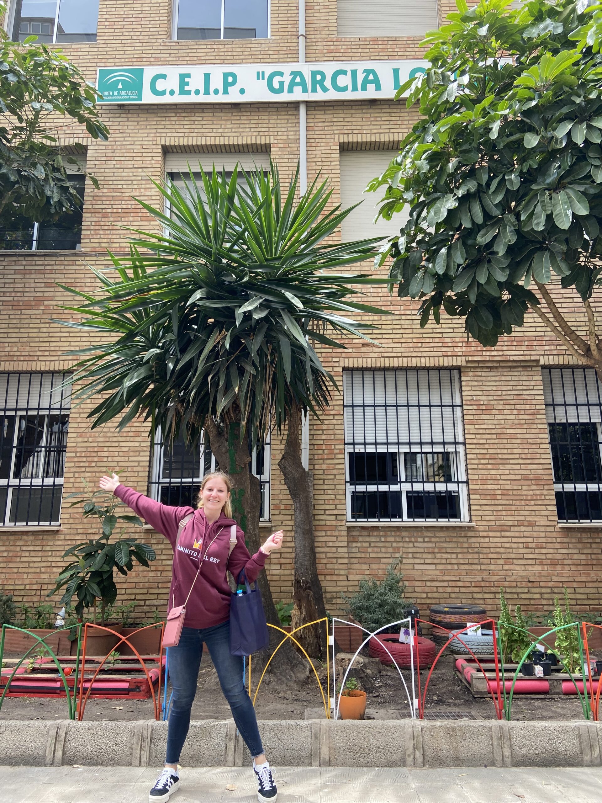 Estancia profesional de la docente francesa Laura Paganessi en CEIP García Lorca (Málaga)