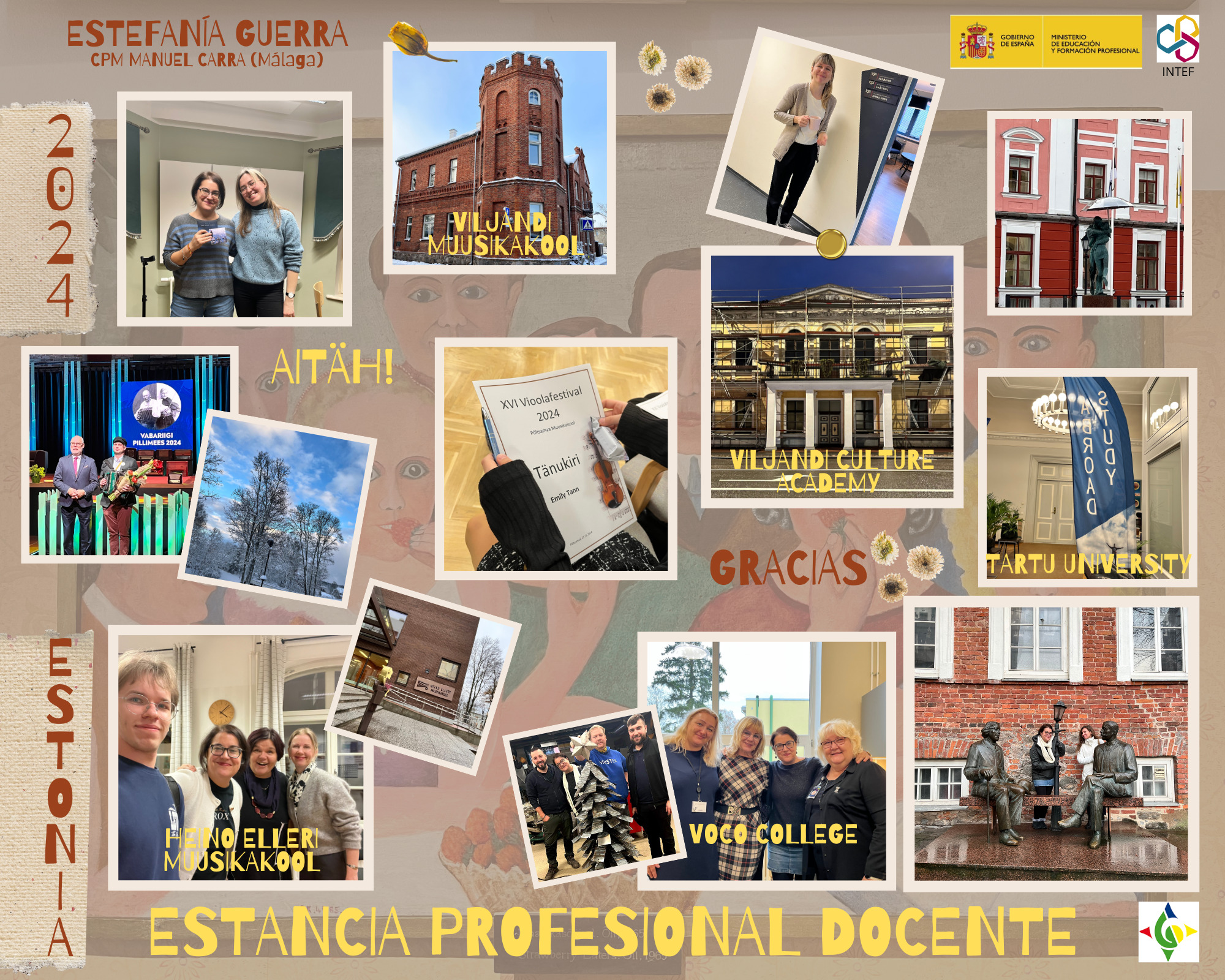 Estancia profesional en Viljandi Culture Academy  en Viljandi (Estonia)