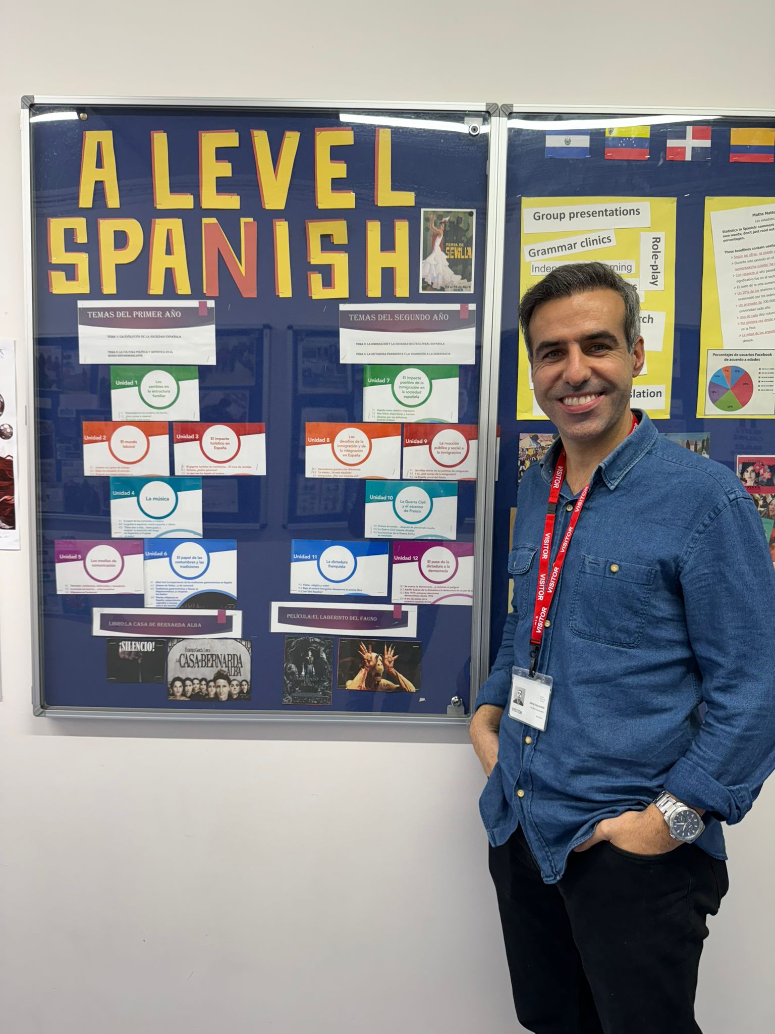 Estancia profesional de la docente alemana Frédérique Deist en Colegio José Arnauda (Alcoy, Alicante)