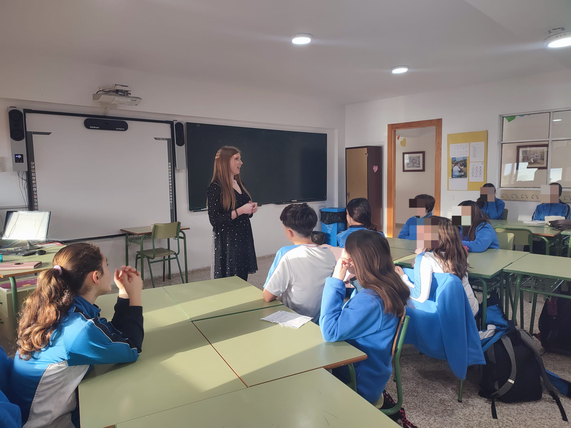 Estancia profesional de la profesora francesa Hélène Duval en el Colegio Medalla Milagrosa “El Vigía” de Torremolinos