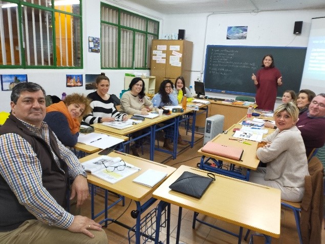 ESTANCIA PROFESIONAL DE JENNY HELLMICH  EN LA EOI DE CÁDIZ DEL 20/01/20 AL 31/01/20