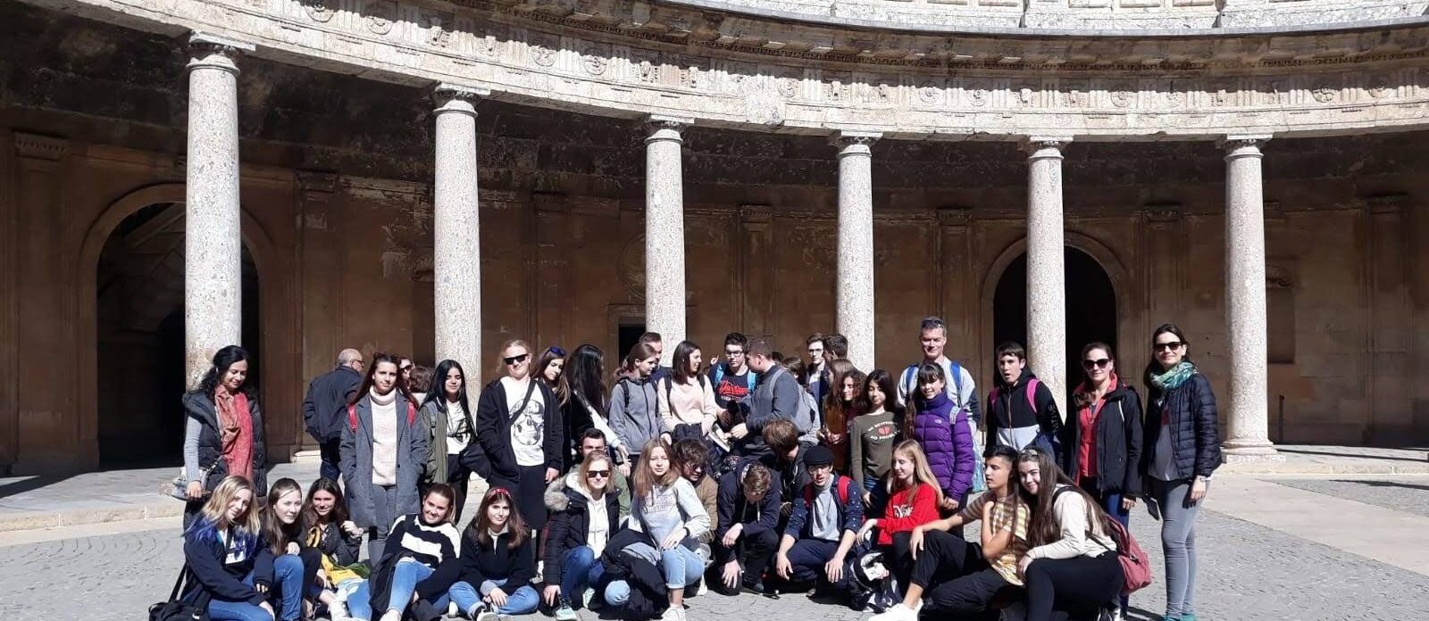 Acogida de un docente procedente de Alemania en el IES Sierra Bermeja, Málaga.