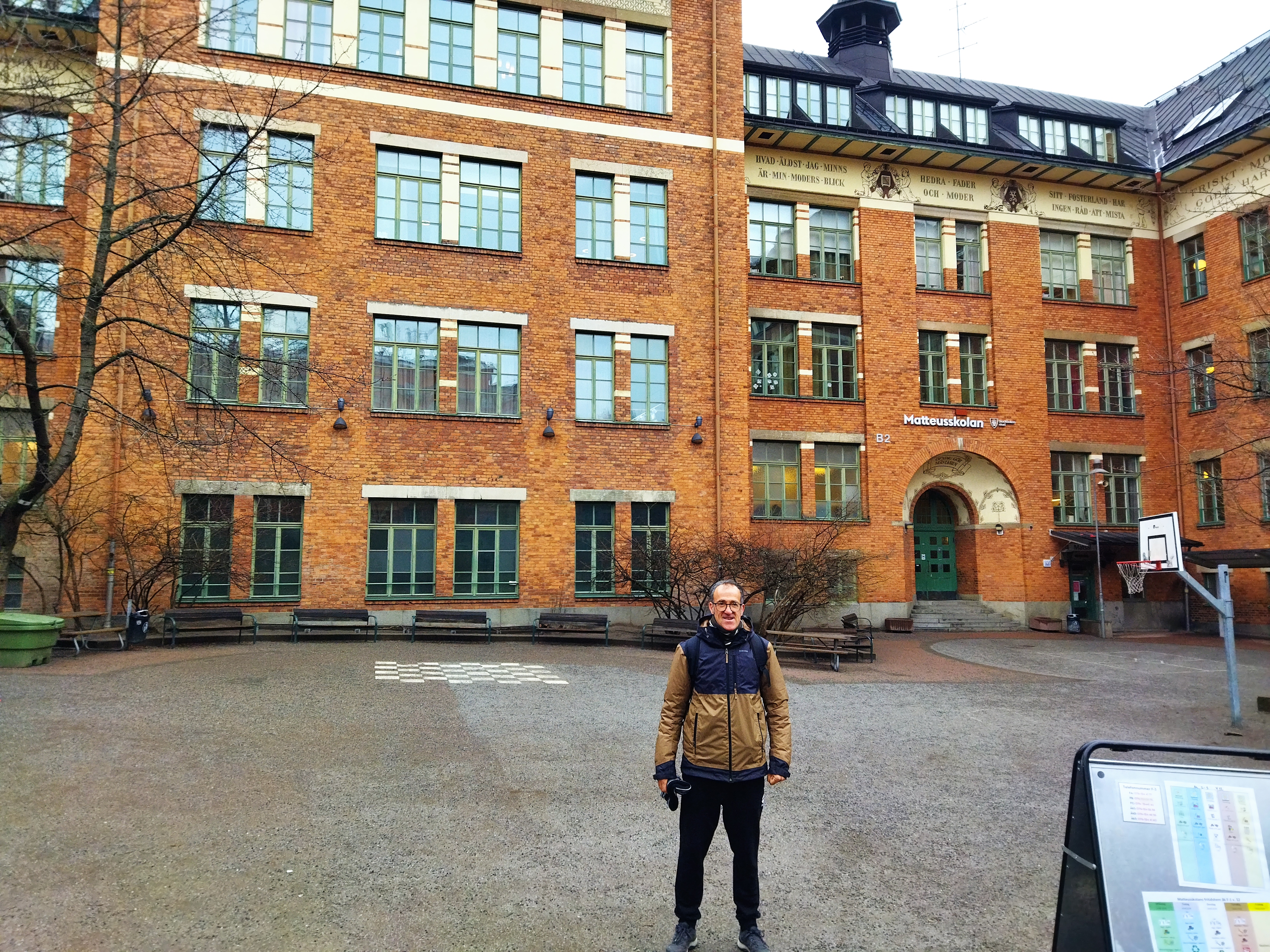 Estancia profesional en el Matteusskolan perteneciente al Stockholm Stad (Suecia)