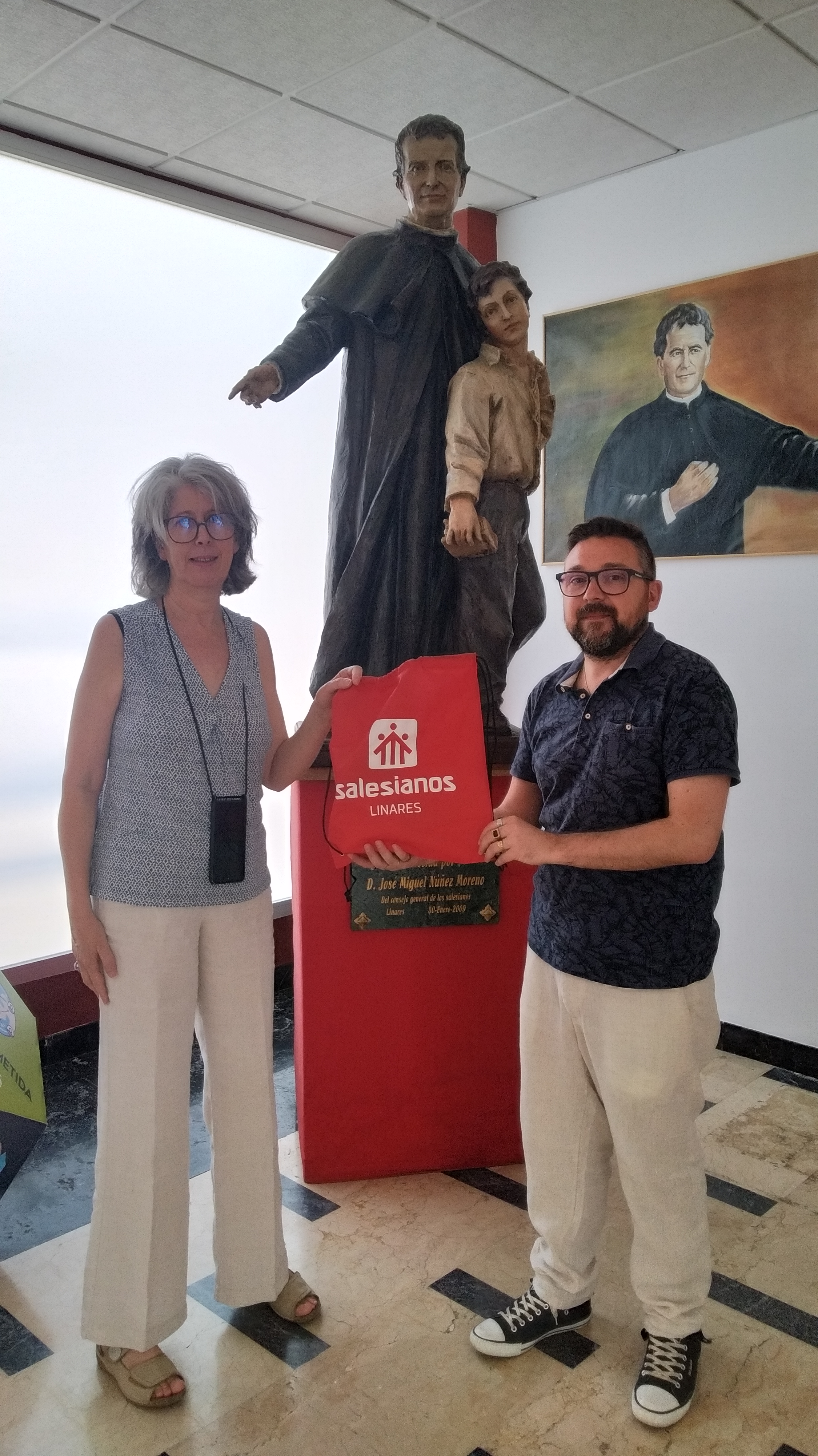 Estancia profesional en el Colegio San Agustín de la docente francesa Véronique.
