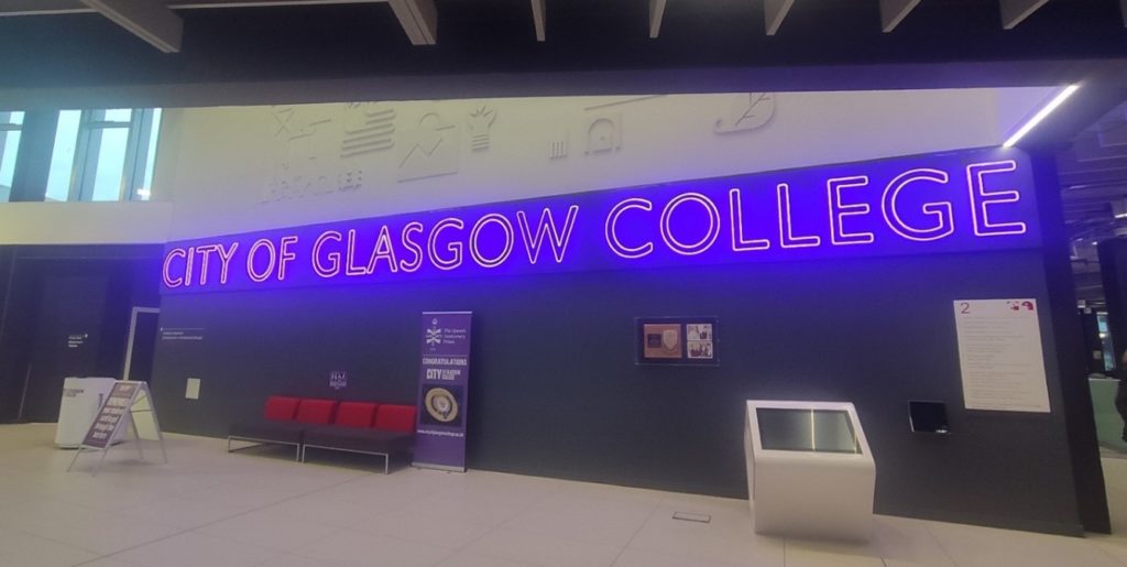Estancia profesional en Glasgow College en Glasgow (Reino Unido)