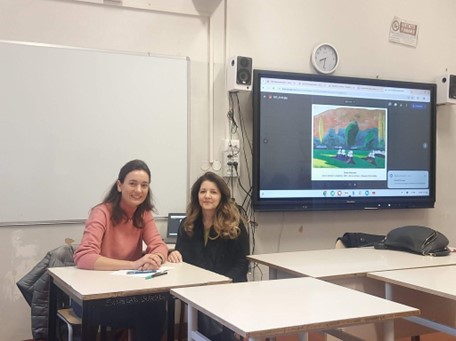 Estancia profesional de la docente alemana Simone Meixner en el IES La Madalleta de la Vila Joiosa (Alicante)