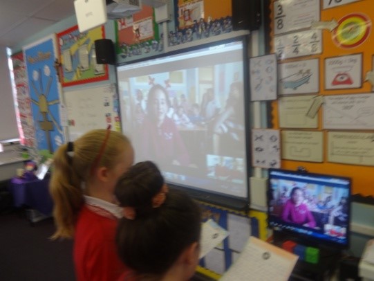 Videoconferencias con Manchester, organizando intercambios desde el principio