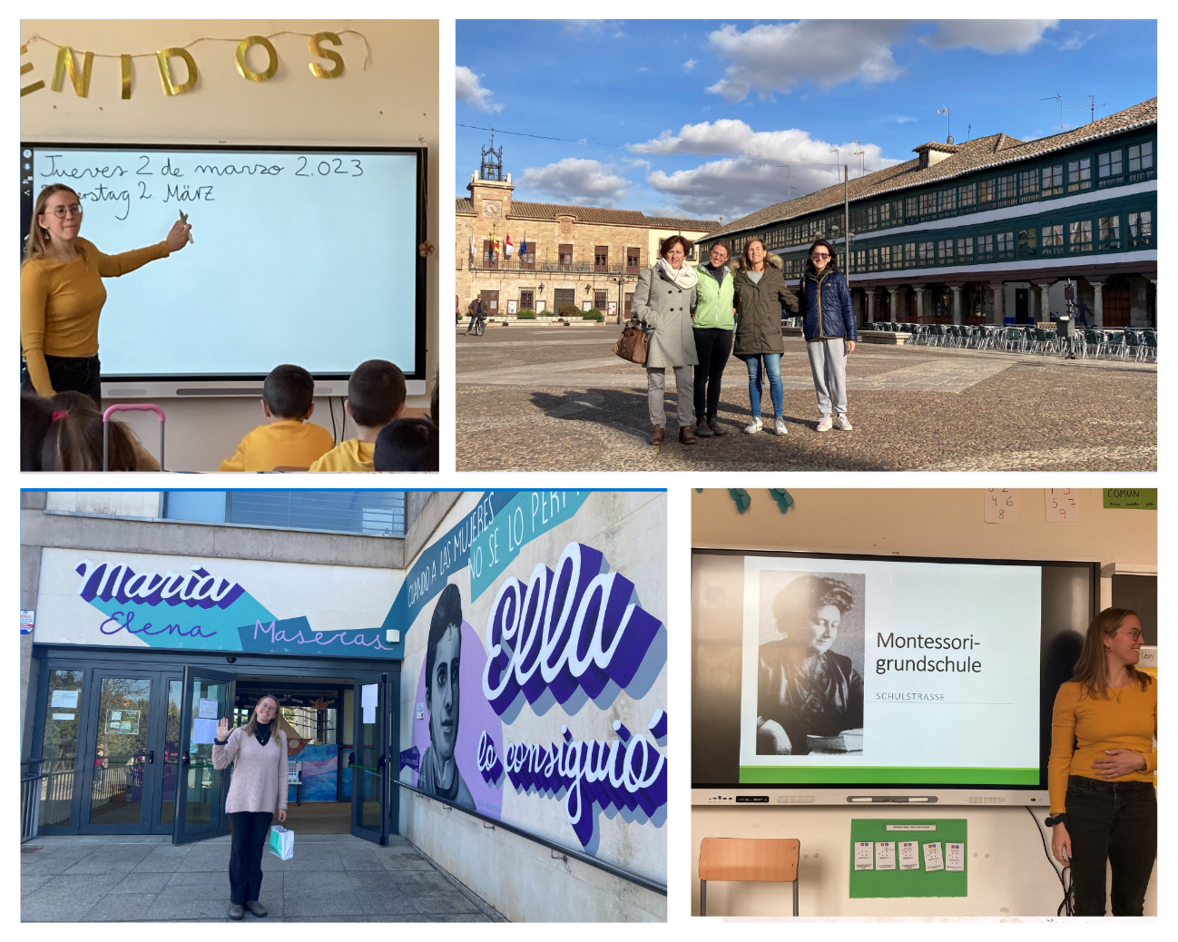 CEIP María Elena Maseras (Miguelturra), centro que acoge a Theresa Sulimma (Alemania)