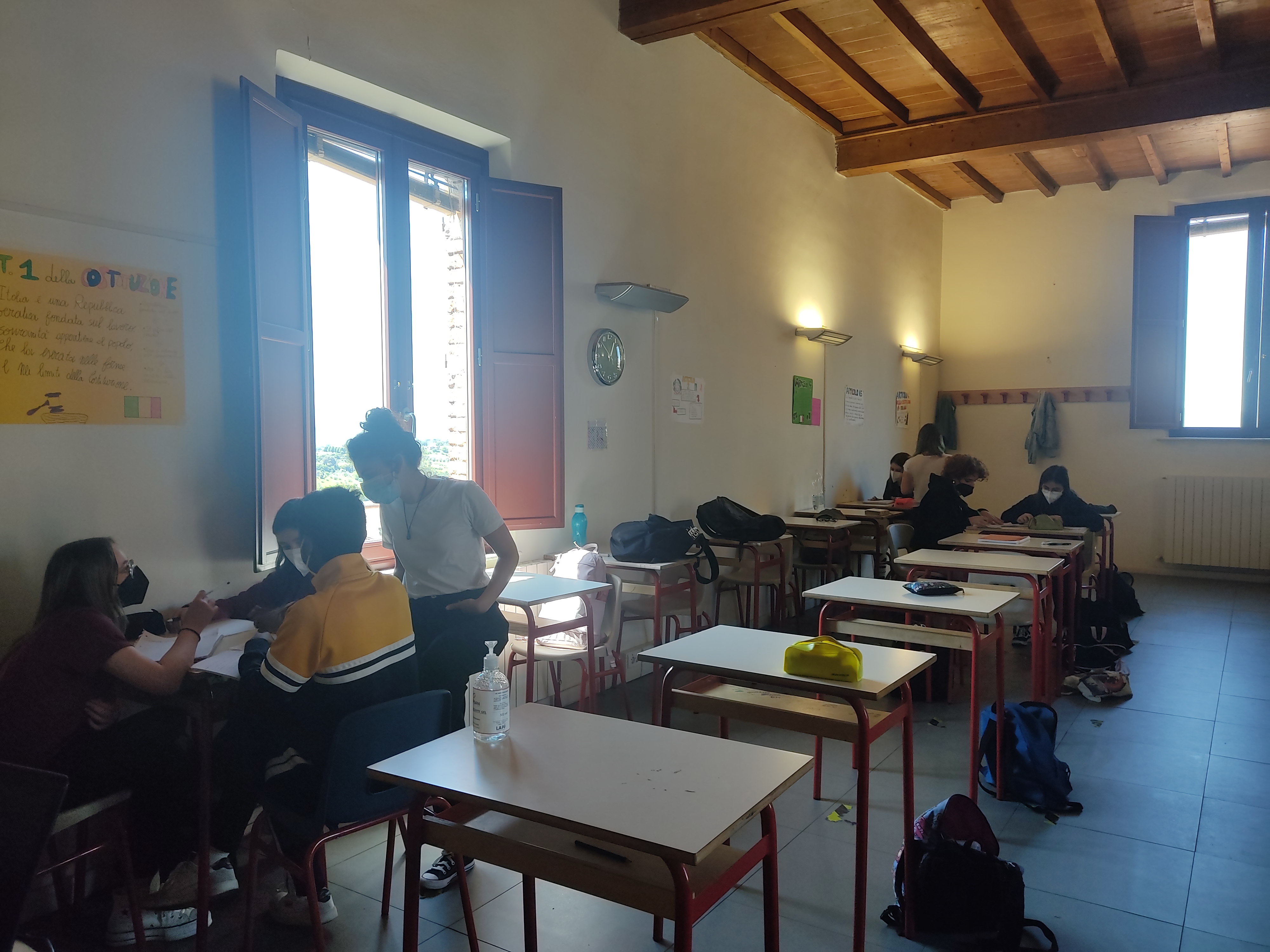 Estancia profesional enel Liceo Lingüístico Monna Agnese, de Siena, (Italia)