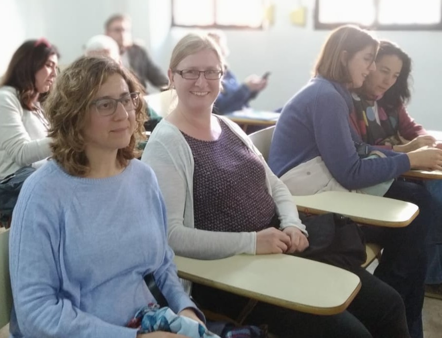 Acogida de una docente procedente de Alemania en el IES Gustavo Adolfo Bécquer, Sevilla